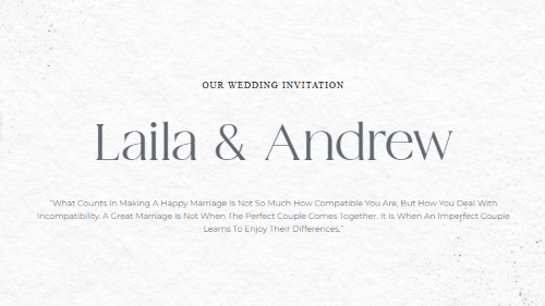 Laila & Andrew