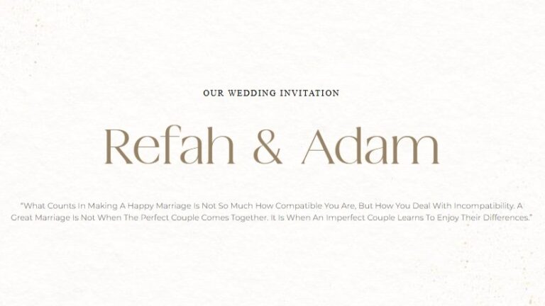 Refah & Adam