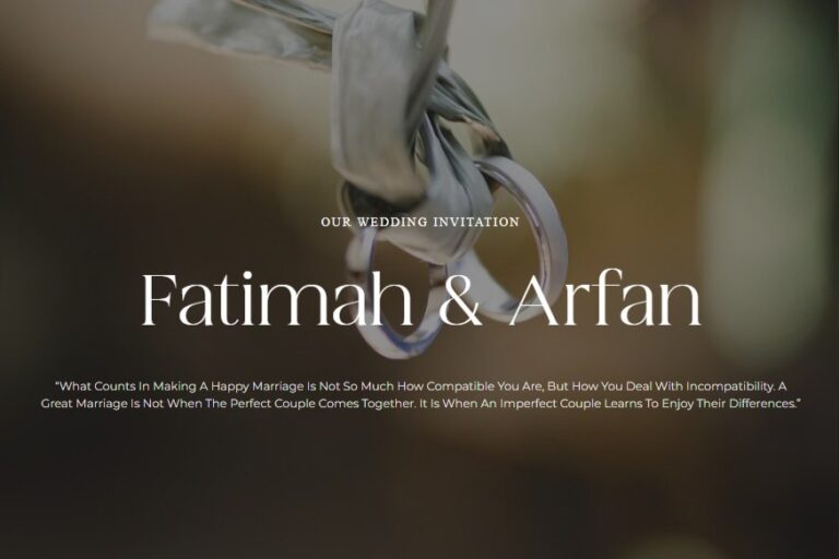 Fatimah & Arfan