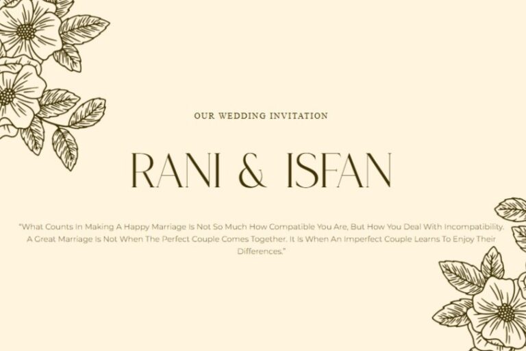 Rani & Isfan